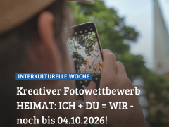 HEIMAT: ICH + DU = WIR