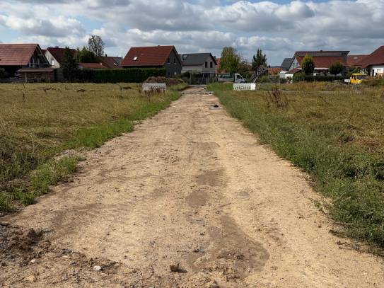 Eindrücke aus dem Baugebiet, Juli 2026