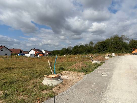 Eindrücke aus dem Baugebiet, Juli 2026