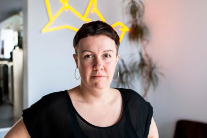 Denise Abé, Leiterin des Bereichs Beteiligung bei SQUIRREL & NUTS und Moderatorin des Bürgerforums Neue Mitte Mühlacker. 